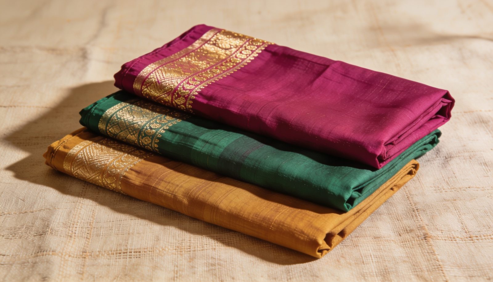 Pure silk vs semi silk saree comparison - Adharsh Silks