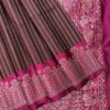 Saaral Dupion Semi Silk Saree | Wine Maroon | Magenta
