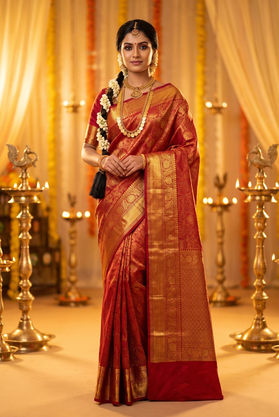 Semi Bridal sarees