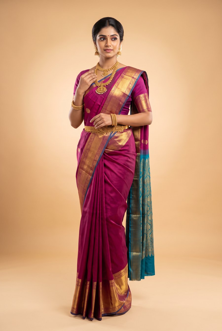 Semi Kanchipuram sarees