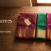 Sirumugai Sarees Price Guide – folded silk sarees with price tags on wooden table