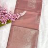 Minmini Luxury Semi Soft Silk Saree | Dusty Peach | Self Colour - Open Drape