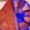 Budget Semi Bridal Saree | Maroon | Royal Blue - Adharsh Silks